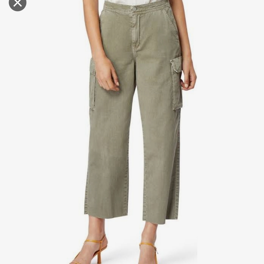 Habitual Womens Luci Cargo Jeans Denim High Rise